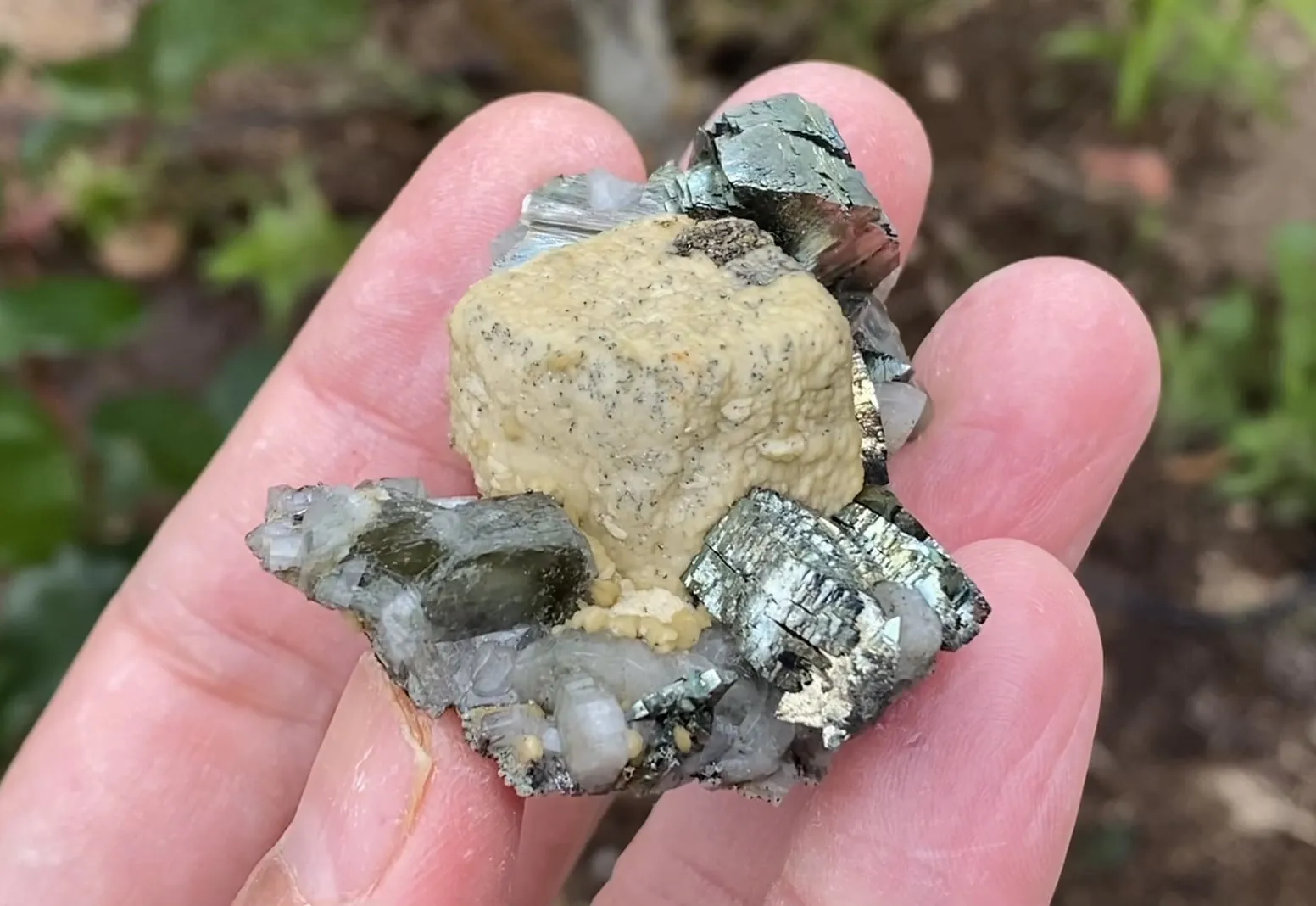 Siderite with Fluorapatite and Marcasite - image 5