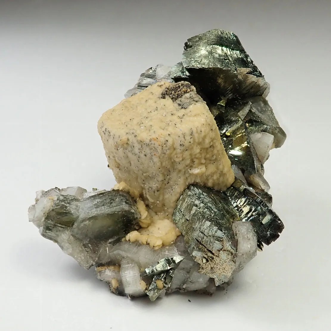 Siderite with Fluorapatite and Marcasite - image 4