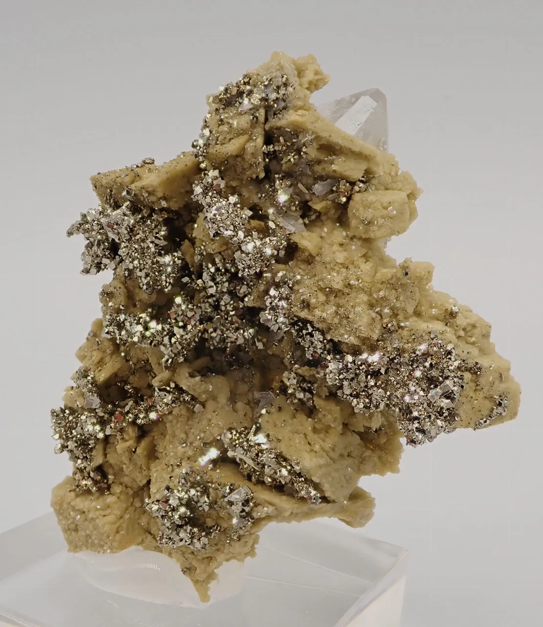 Siderite with Pyrite and Quartz - image 4