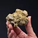 Siderite with Pyrite on Ferberite - image 2