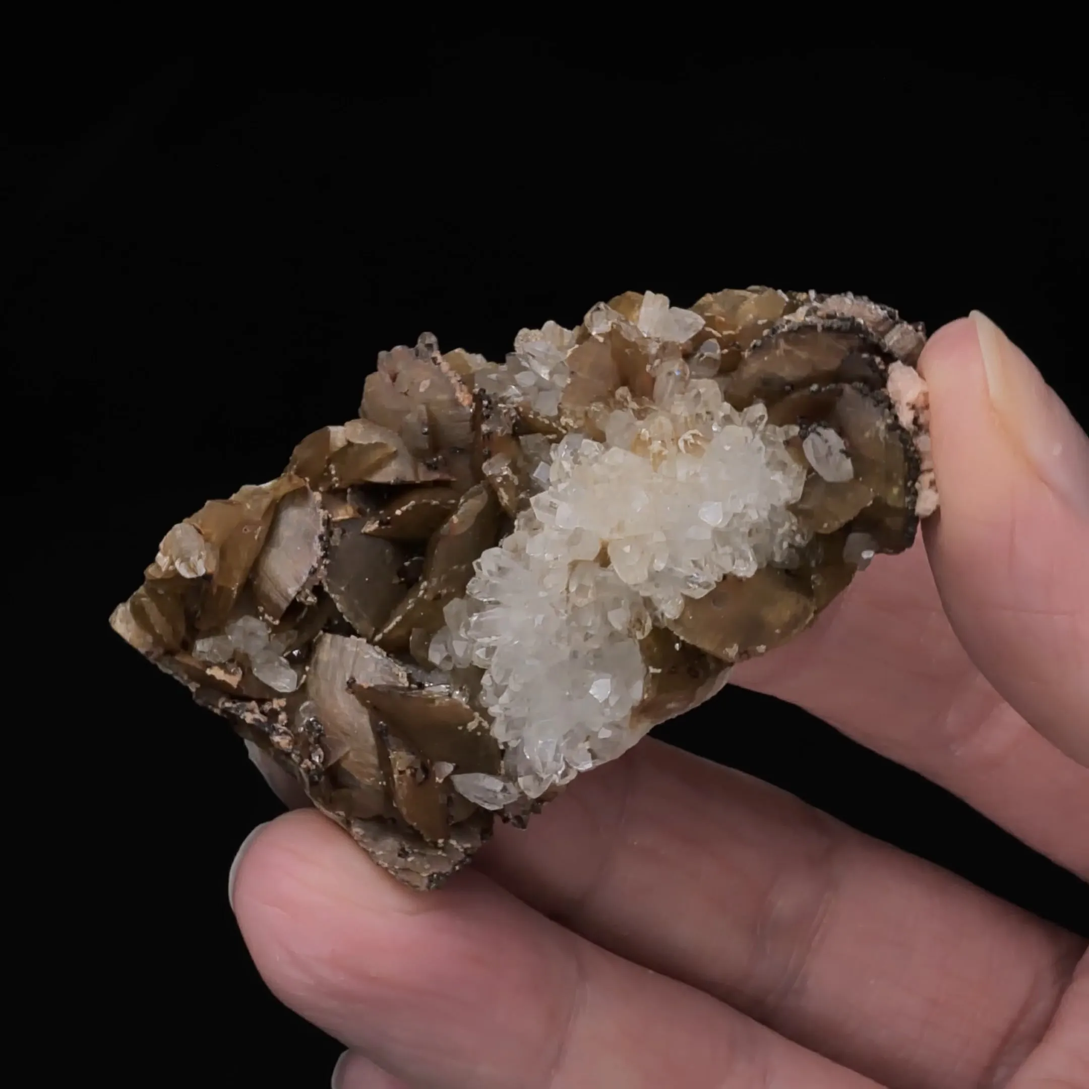 Siderite with Quartz - image 2