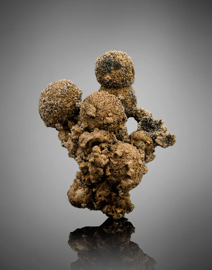 Siderite with Quartz and Calcite image