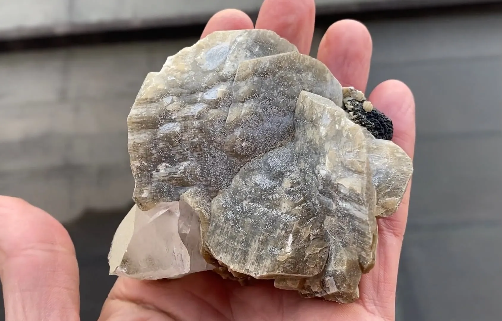 Siderite with Quartz and Sphalerite - image 1