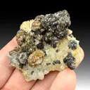Siderite with Quartz, Barite - image 1