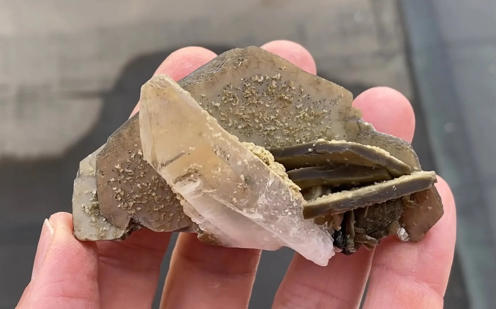 Siderite with Quartz - image 1