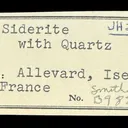 Siderite with Quartz - image 8