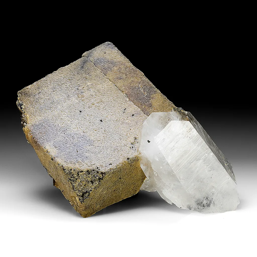 Siderite with Quartz, Pyrite image