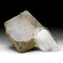 Siderite with Quartz, Pyrite - image 1
