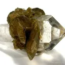Siderite Wreath on Doubly-Terminated Quartz - image 1