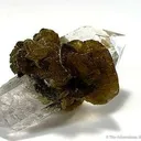 Siderite Wreath on Doubly-Terminated Quartz - image 2