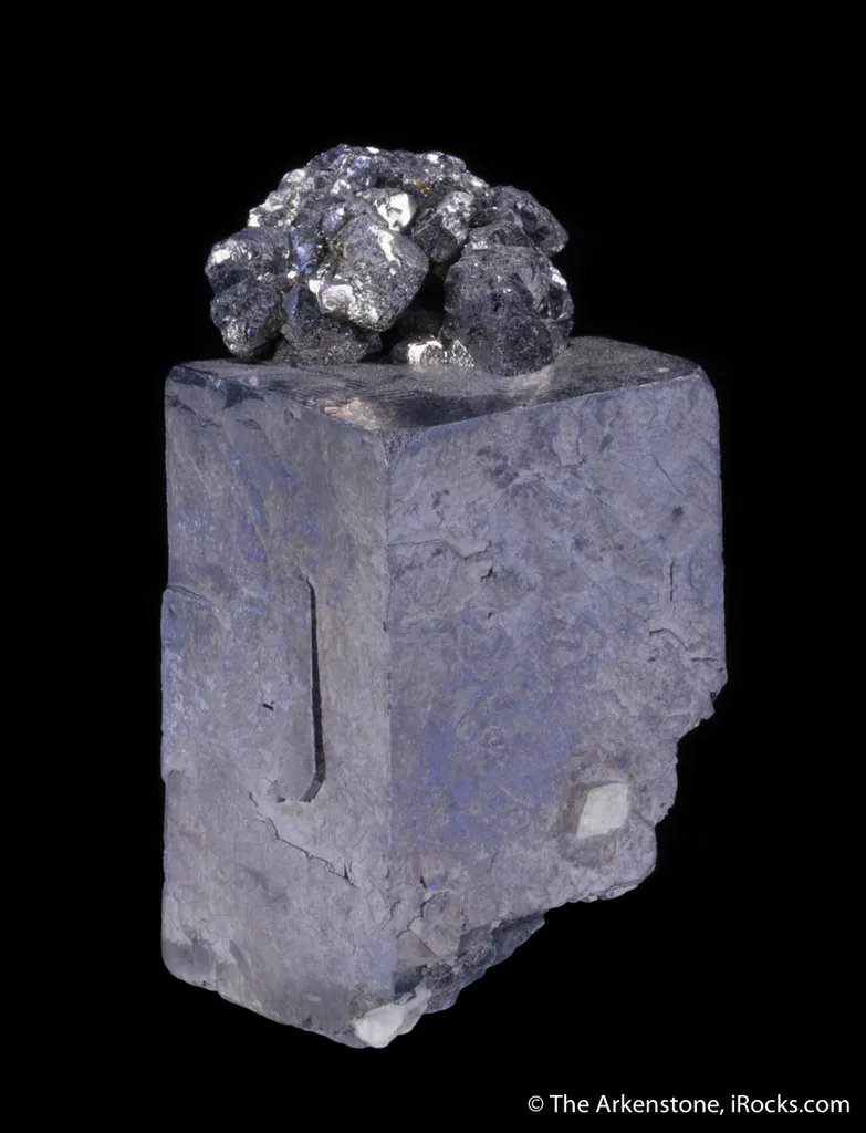 Siegenite perched on Galena image
