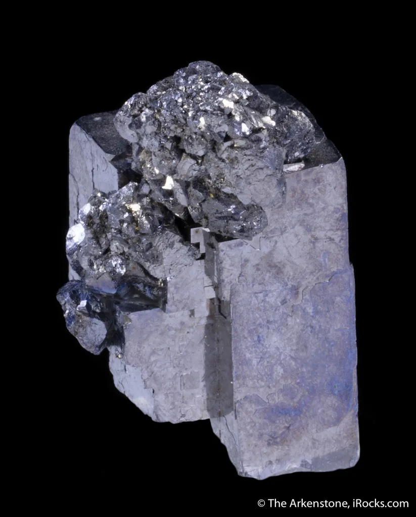 Siegenite perched on Galena - image 4