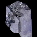 Siegenite perched on Galena - image 4