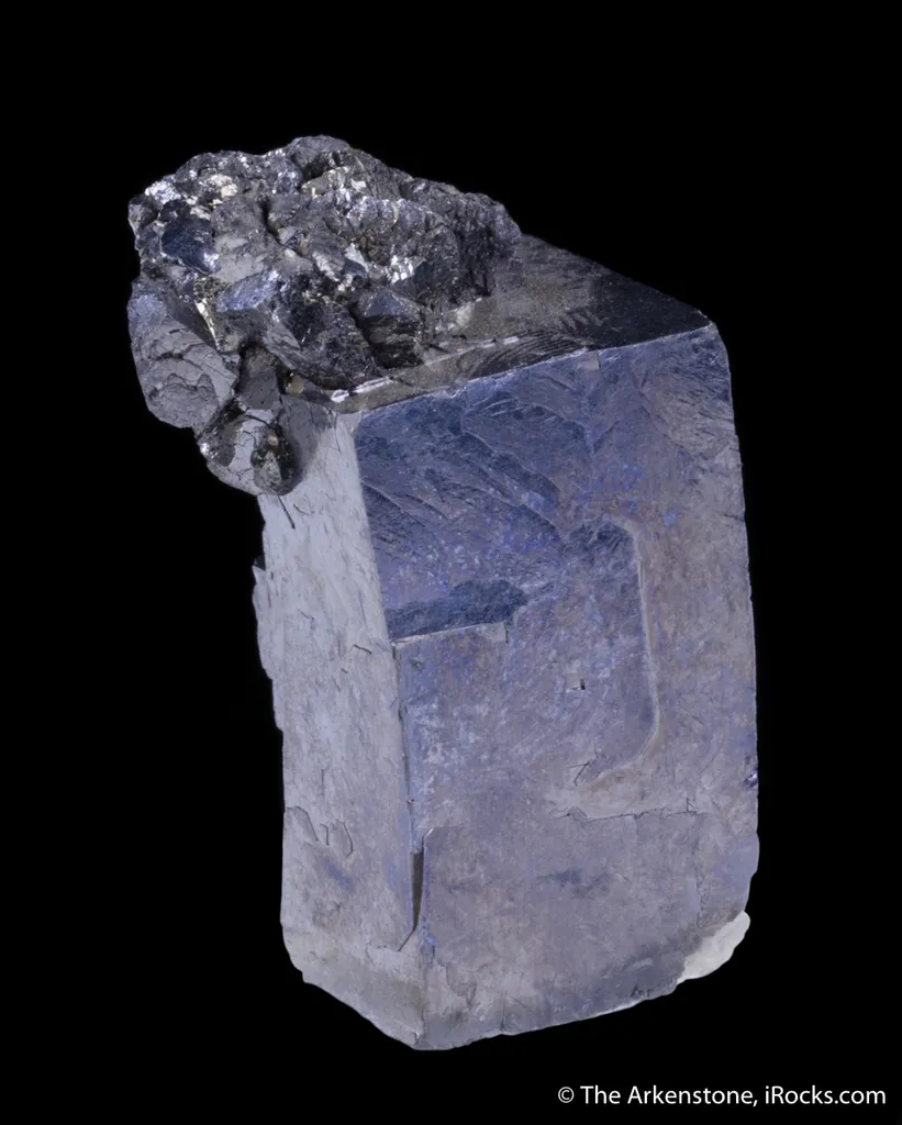 Siegenite perched on Galena - image 3