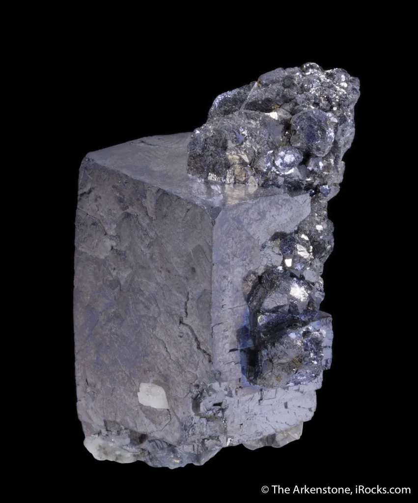 Siegenite perched on Galena - image 6