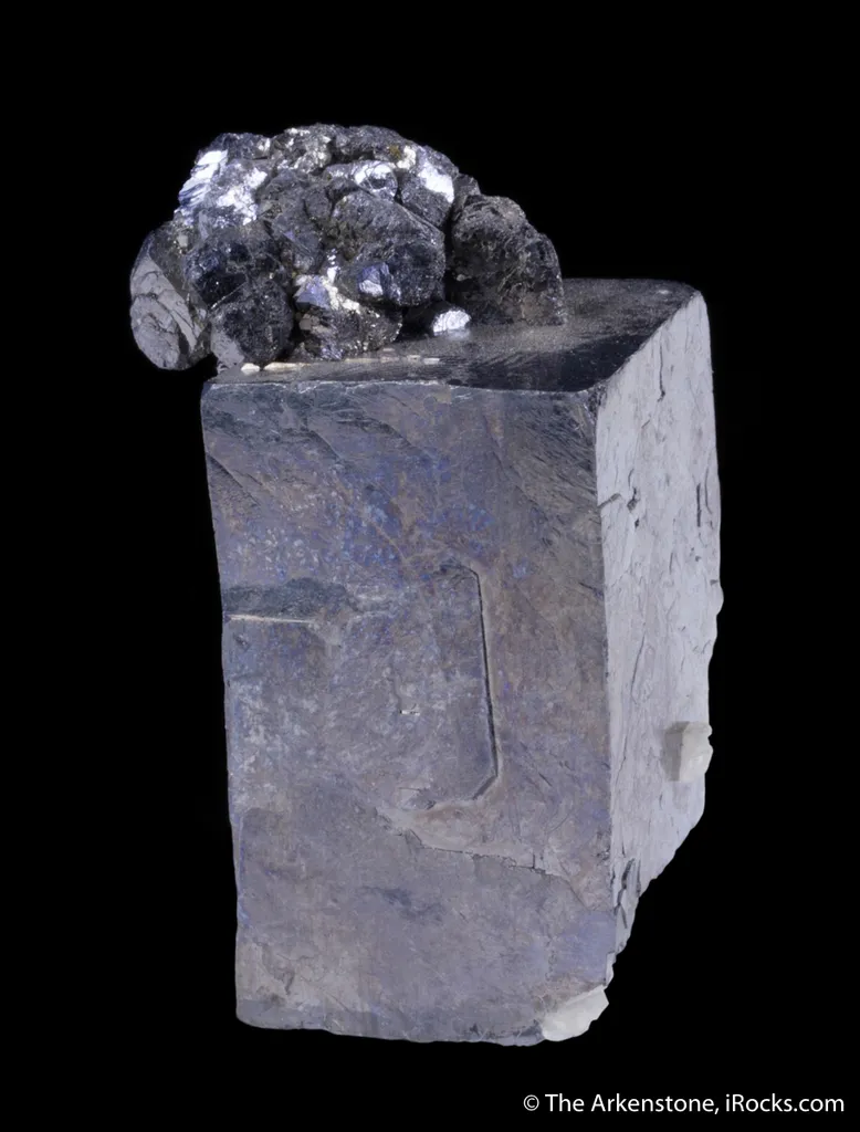 Siegenite perched on Galena - image 2
