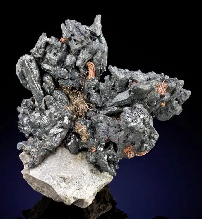 Silver, Acanthite - image 1