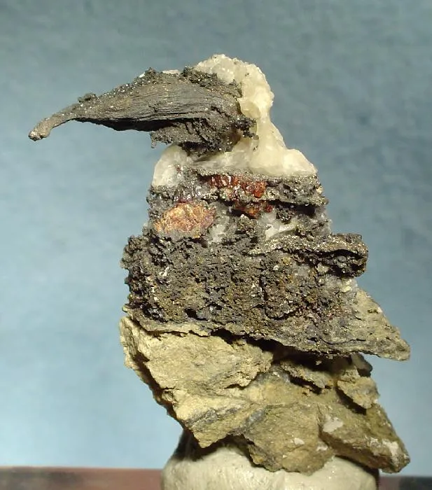 Silver, Acanthite, Sphalerite, Pyrite - image 2