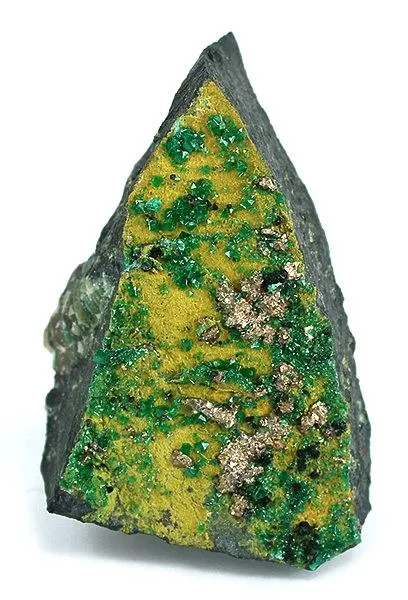 Silver, Adamite (Var: Cuprian Adamite), Ferrilotharmeyerite image