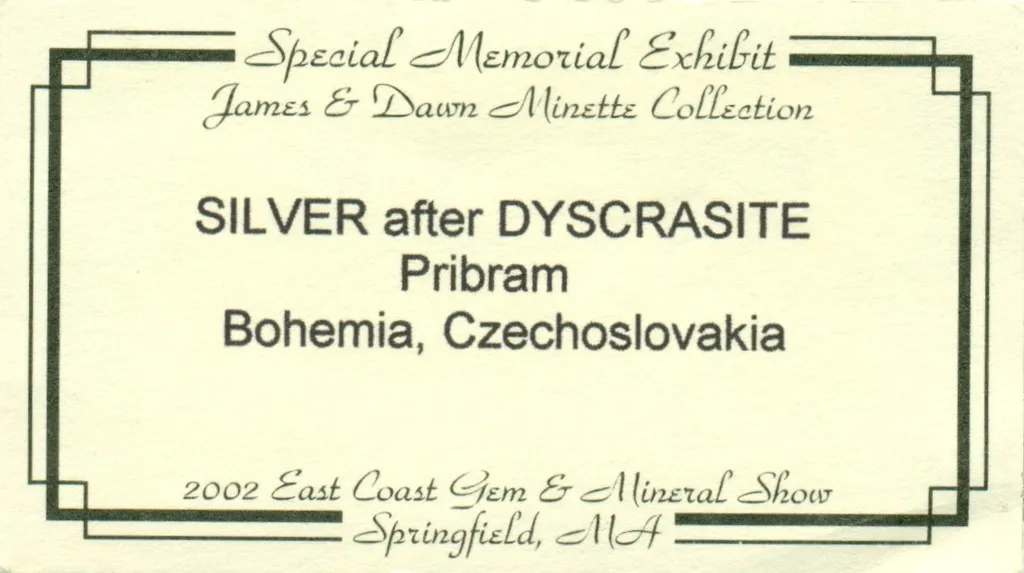 Silver after Dyscrasite - image 8
