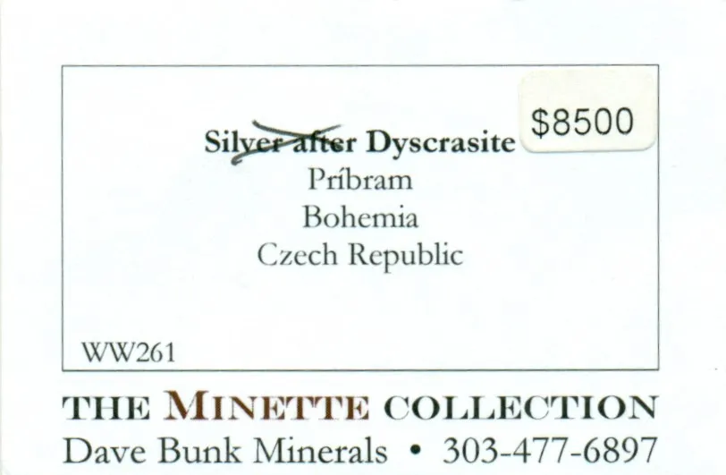 Silver after Dyscrasite - image 9