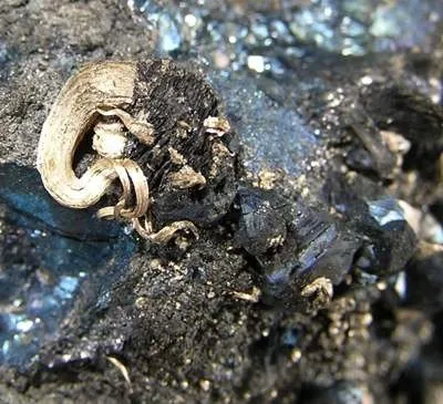 Silver, Bornite, Covellite - image 2