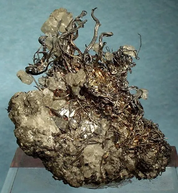 Silver, Calcite image