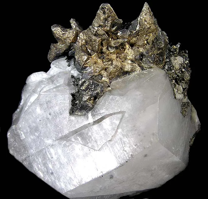 Silver, Calcite image