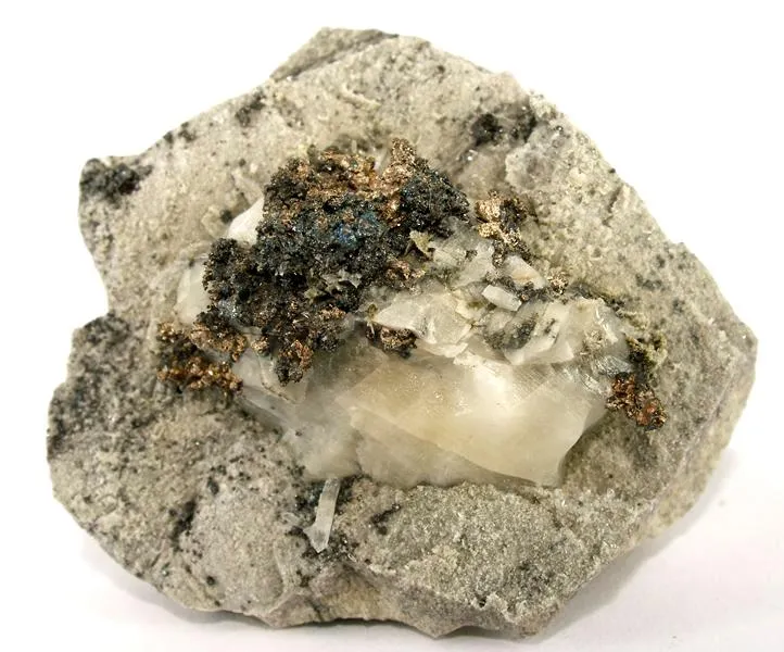 Silver, Calcite image