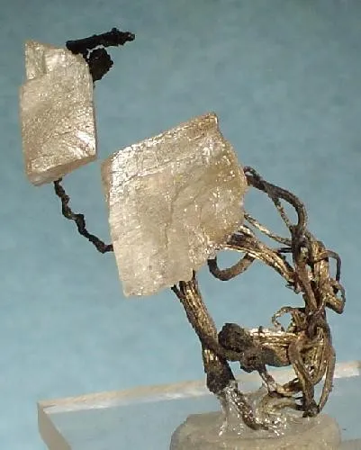 Silver, Calcite image
