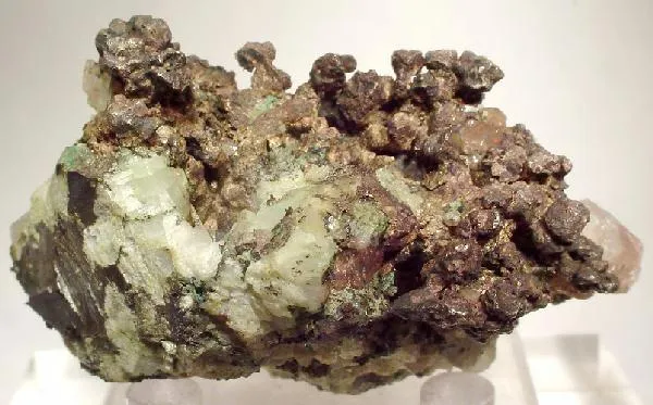 Silver, Copper, Calcite image
