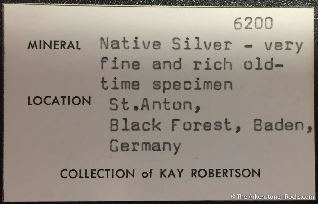 Silver crystals and "rope" on matrix - image 7