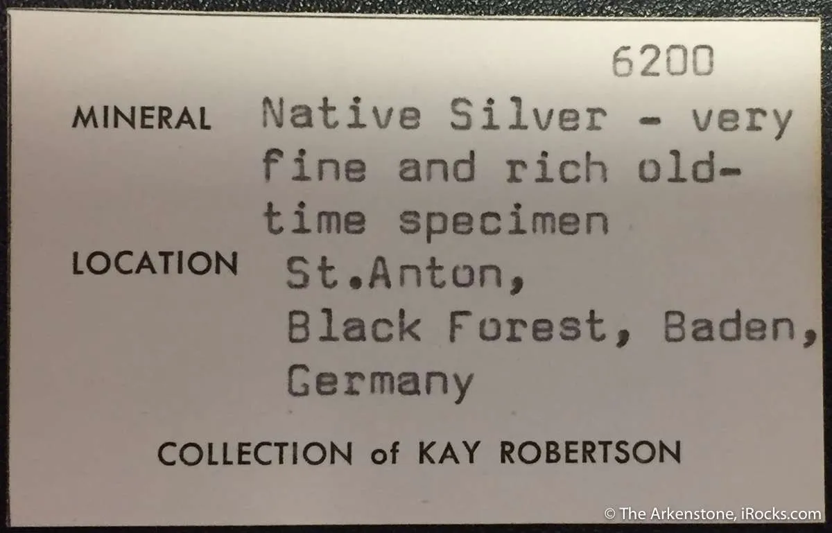 Silver crystals and "rope" on matrix - image 7