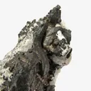 Silver crystals and "rope" on matrix - image 5