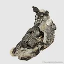 Silver crystals and "rope" on matrix - image 2