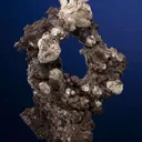 Silver Crystals on Copper Circle - image 1