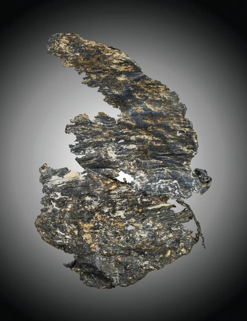 Silver from Balmat mine at Balmat, Fowler, St. Lawrence County, New York, USA image