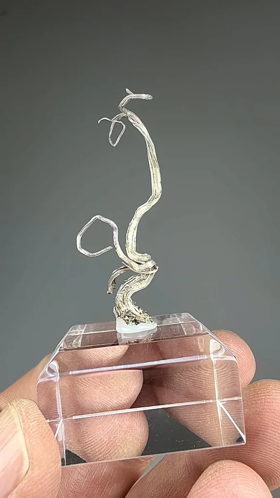 Silver from Hongda Mine, Shanxi, China - image 2