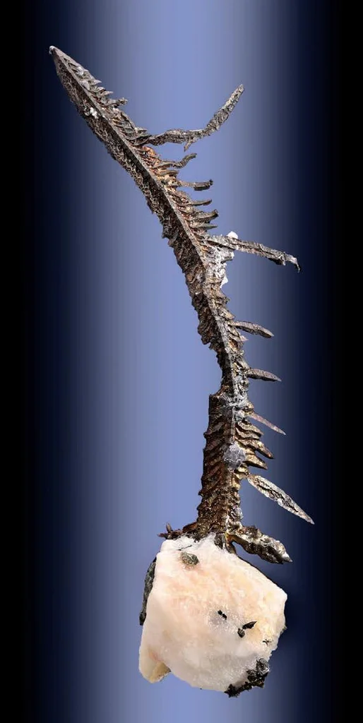 Silver from New Nevada Mine, Chihuahua, Mexico image