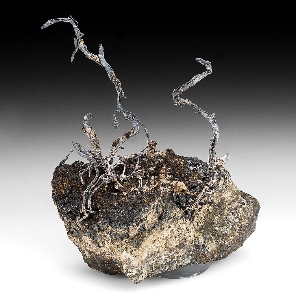 Silver from Uchucchacua Mine, Lima, Peru image
