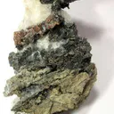 Silver in Calcite With Pyrite and Sphalerite ("The Bird") - image 3