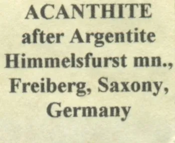 Silver on Acanthite - image 5