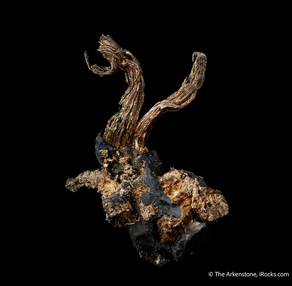 Silver on Acanthite image