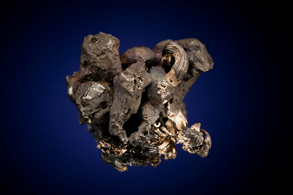 Silver on Acanthite image