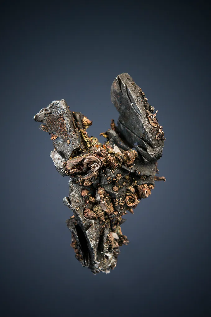 Silver on Acanthite image