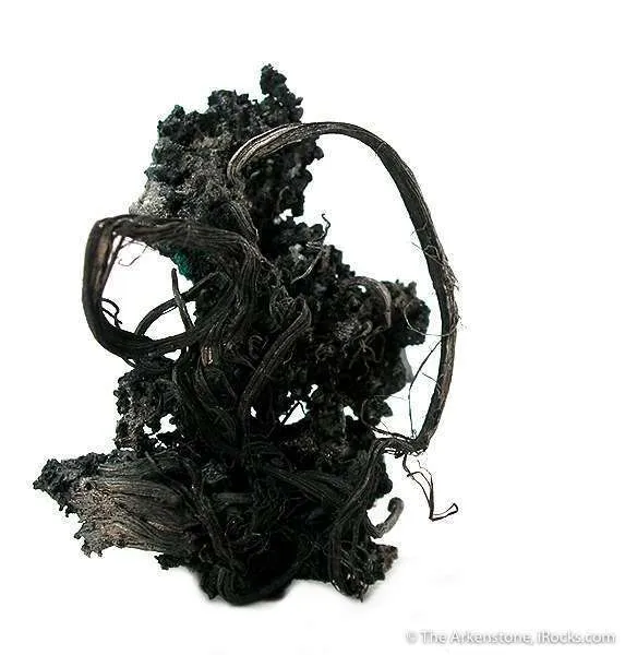 Silver on Acanthite image