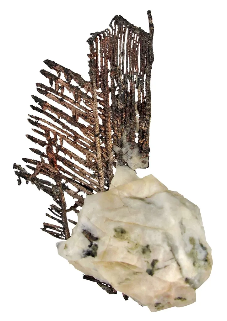 Silver on Calcite image