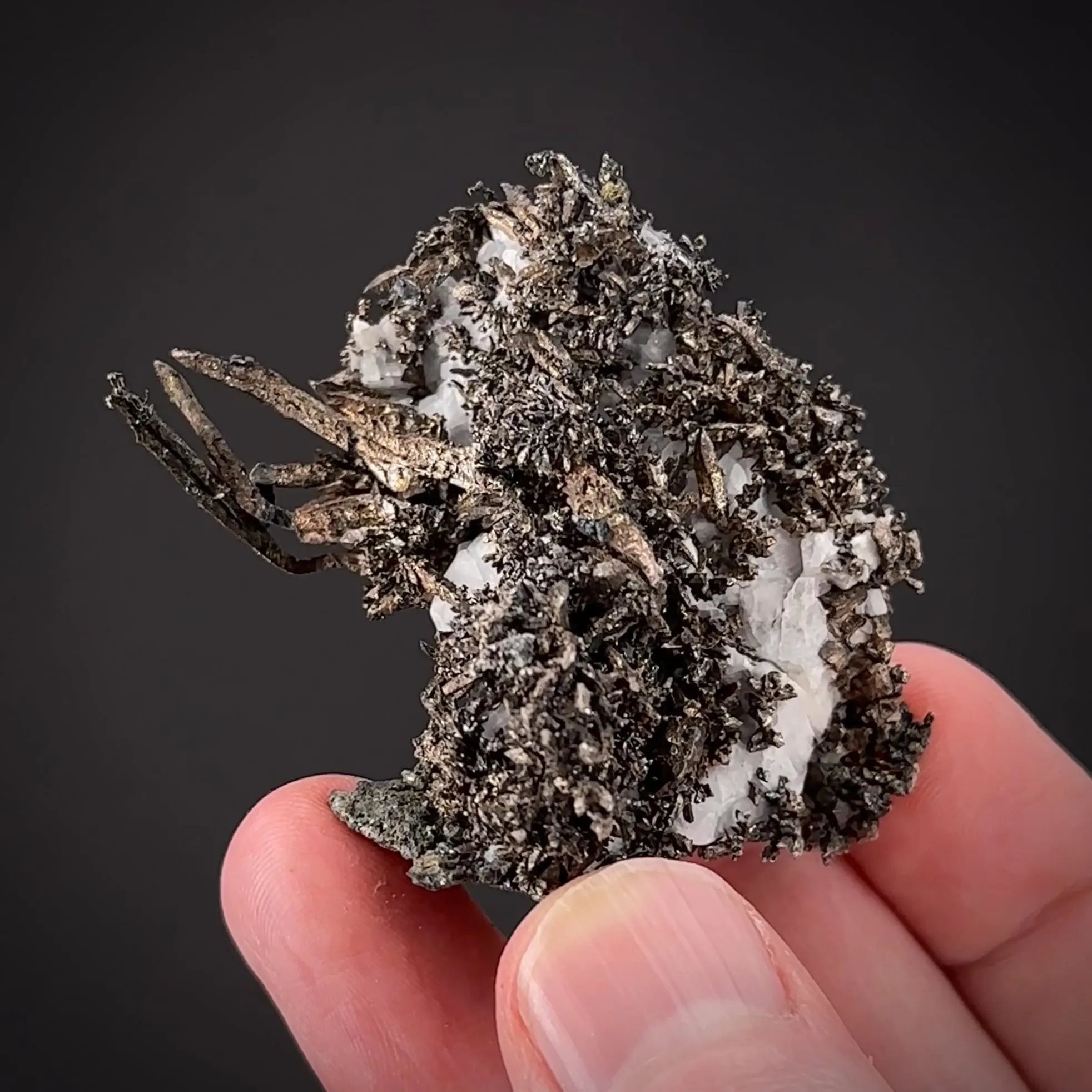 Silver on Calcite - image 2