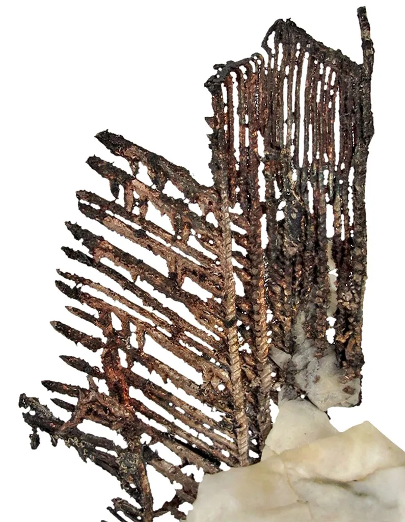 Silver on Calcite - image 2