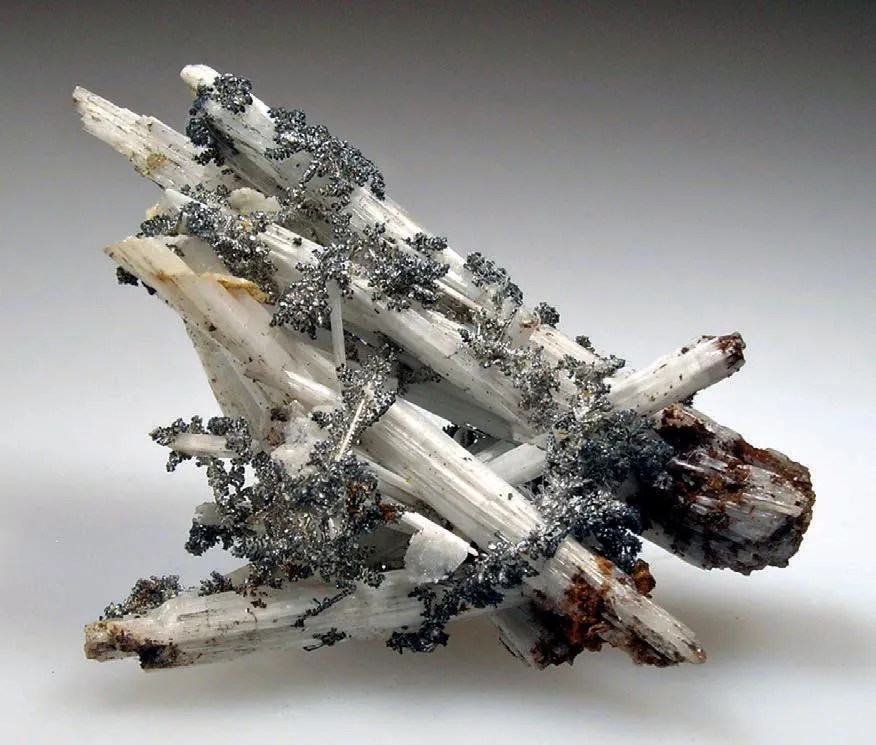 Silver on Cerussite - image 1